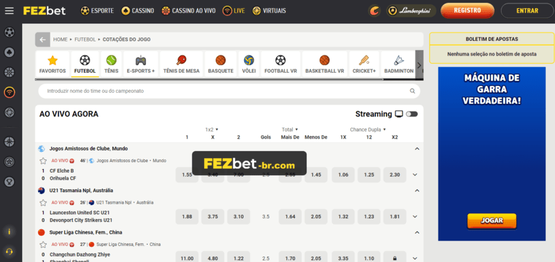Slots menos anunciados